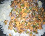 A picture of step 12 of Egg Fried Rice.