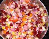A picture of step 3 of Vegetable salad.
