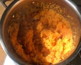 A picture of step 6 of Cottage pie with vegetable mash top and black cabbage.