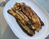 Une image de l'étape 5 de Courgettes marinées grillées à la plancha.