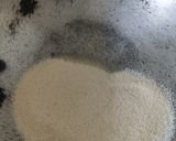 A picture of step 1 of Rava Upma☺️.