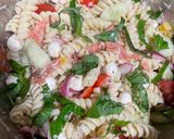 A picture of step 3 of Pasta Salad.