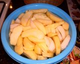 Vegyes gyümölcsleves recept fázis 1 fotója