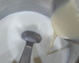 A picture of step 3 of Badaam pink lady shake.