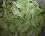A picture of step 4 of Palak -Paneer.