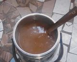 A picture of step 4 of Kunun tsamiya n fries.