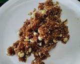 A picture of step 6 of Red Chuda Mixed Ladoos.