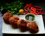 A picture of step 15 of Deep Fried Kachoris Stuffed With Spicy Gram Flour Mixture.