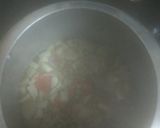 A picture of step 1 of Green Pavbhaji.