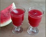 A picture of step 1 of Watermelon juice.