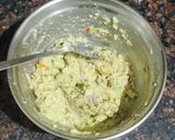 A picture of step 7 of Avocado Biscuit Canepes.