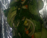 Foto del paso 1 de la receta: Filete empapelado con vegetales al vapor