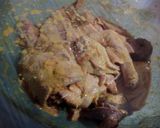A picture of step 2 of Tandoori chicken.