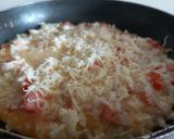 A picture of step 3 of Potato Cheese Omlette- Kids Snack Brunch.