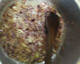 A picture of step 2 of Kanzera (Collard Greens) with Mchicha (Aramanth) #vegescontest#.