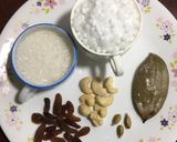 A picture of step 1 of Sabudana Kheer.