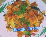 A picture of step 6 of Masala Bread.
