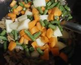 A picture of step 7 of Veg Biryani.