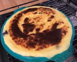 Une image de l'étape 13 de Flan pâtissier aux myrtilles pâte brisée au curaçao.