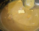 A picture of step 4 of Shahi Paneer.