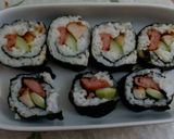 Foto langkah ke 9 dari resep Sushi mini alakadar,,😋.