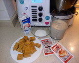 Foto del paso 1 de la receta: Flanes individuales de turrón en Monsieur Cuisine
