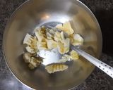A picture of step 1 of Ragi banana choco pancakes eggless.