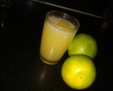 A picture of step 3 of Sweet lime juice.