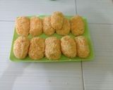 Foto langkah ke 4 dari resep Kroket kentang isi sayuran, lapis putih telur.