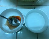Hình bước làm 3 của món Trứng cút chiên mắm tỏi