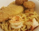 Hình bước làm 4 của món Akibaranger's Garlic Noodleeeeee