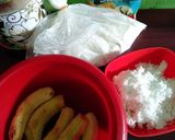 Foto langkah ke 1 dari resep Godok pisang kelapa.