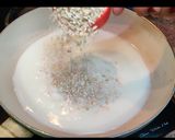 A picture of step 2 of Orange and oats pudding.