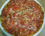 Foto langkah ke 6 dari resep Pizza Tuna.