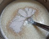 A picture of step 3 of Sago kheer.