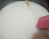 Foto langkah ke 4 dari resep Mango Sticky Rice Dragon Fruit.