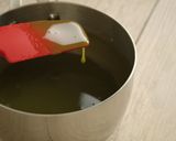 A picture of step 6 of Cherry Blossoms and Matcha ''MIZU-YOKAN'' (White Bean Jelly).