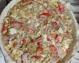 Foto del paso 2 de la receta: Tarta caprese con jamón