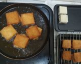 Foto langkah ke 6 dari resep Sandwich Goreng Ayam Udang.