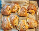 Vendégváró sajtos háromszög recept fázis 6 fotója