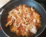 Zöldborsós pulykatokány recept fázis 2 fotója