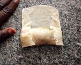 A picture of step 14 of Pastry spring rolls.