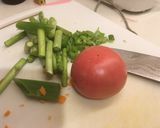 A picture of step 4 of Spicy chicken stew with asparagus.