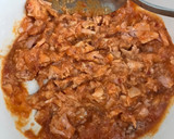 Foto del paso 4 de la receta: Berenjena rellena con atún y salsa romesco