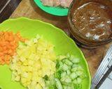 Foto langkah ke 2 dari resep Jjangmyun mie hitam korea.