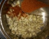A picture of step 2 of Leftover yam salad (kwadon doya).