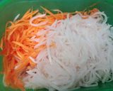 Foto langkah ke 7 dari resep Chicken egg roll dan salad ala HokBen.