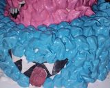 Foto del paso 6 de la receta: Torta monstruitos!! Para Isabella y Bianca!! Feliz día de la niñez!!❤️❤️❤️