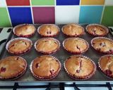 A picture of step 6 of Vickys Redcurrant Cupcakes, GF DF EF SF NF.