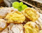 Foto del paso 17 de la receta: Bollitos con crema de naranja y almendras “sin gluten”